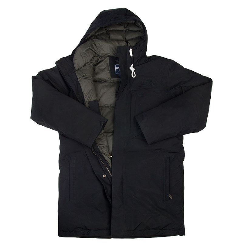 мужская черная куртка The North Face Himalayan Long Parka T0CF91JK3 - цена, описание, фото 2